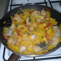 A picture of Spanish Seafood Rice.