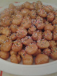A picture of Struffoli.