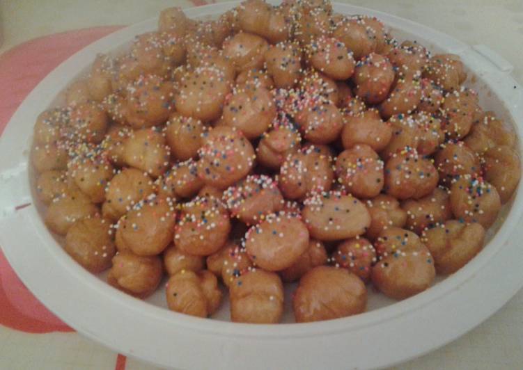 Recipe of Super Quick Struffoli