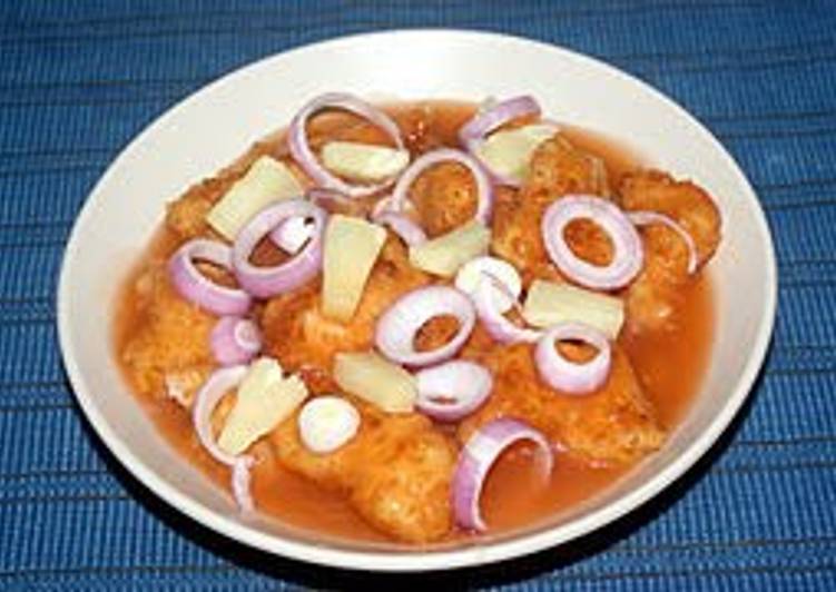 Recipe of Delicious sweet and sour fried fish fillet