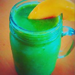 Simple Peach Smoothie A picture of Simple Peach Smoothie.