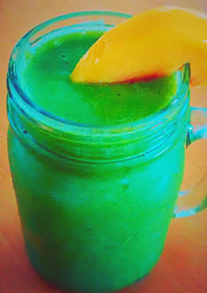 A picture of Simple Peach Smoothie.