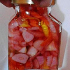 A picture of Mixed vegetable pickle.