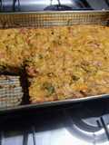 Pastel de brócolis y zuchinis