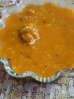 صورة لوصفة شوربة الشوفان باللحمه