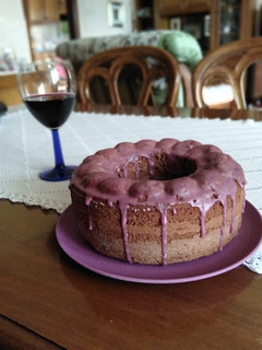 Foto di Ciambellone al vino rosso 🍷