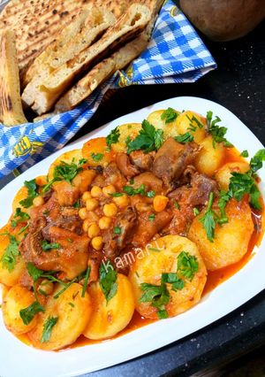 صورة لوصفة شطيطحة بوزلوف بالبطاطا