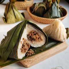 Bacang isi daging rendang-レシピのメイン写真