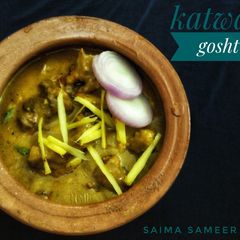 Katwan gosht A picture of Katwan gosht.