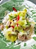Tumis Sawi Bakso