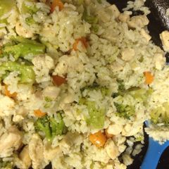 A picture of Italian Chicken And Rice.
