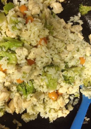 A picture of Italian Chicken And Rice.