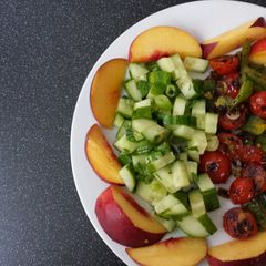 A picture of Cucumber salad.