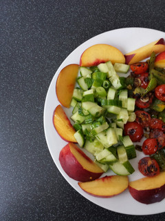 A picture of Cucumber salad.