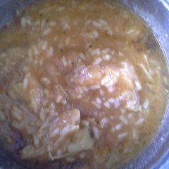 A picture of Rice Soup.