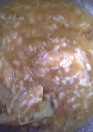 A picture of Rice Soup.