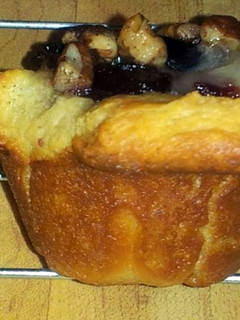A picture of Sheree's Brie, Cranberry, and Pecan Tartlets.