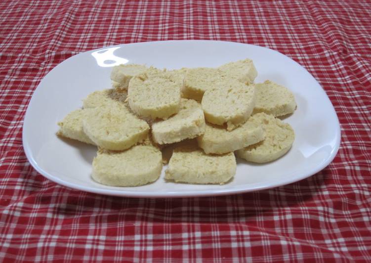 Cheese-flavored Okara Cookies for Dieters