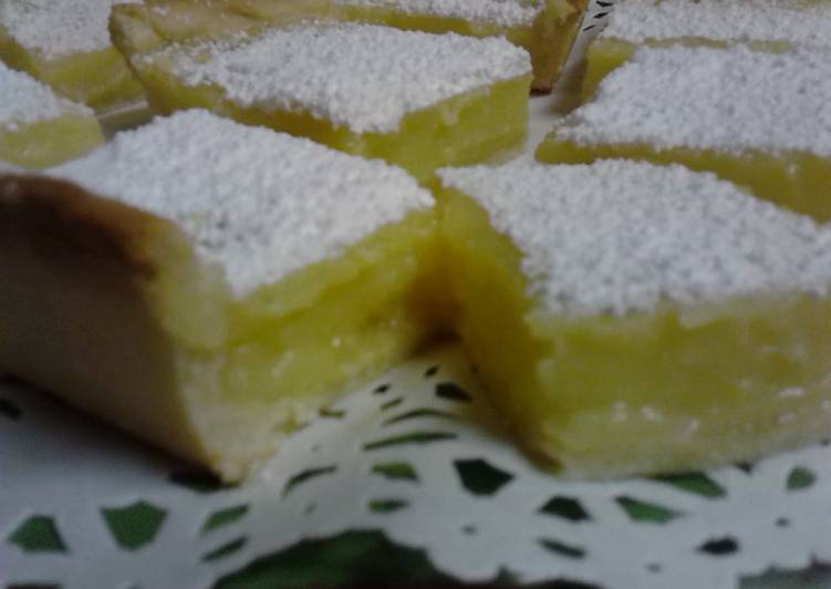 Recipe of Favorite Tangy Lemon Squares