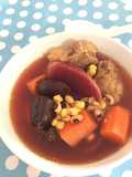 Chinese Beetroot & Carrot Soup