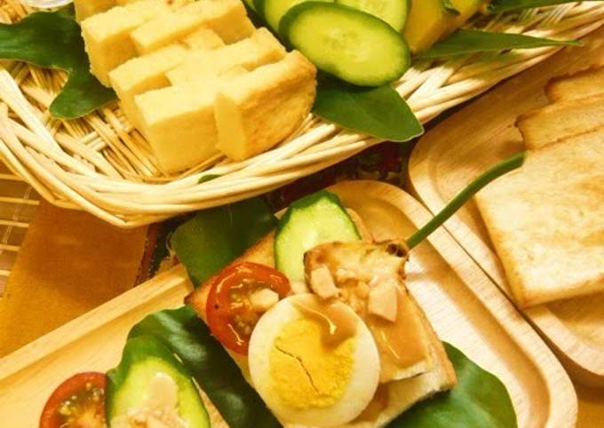 How to Prepare Jamie Oliver Gado Gado Open Sandwiches