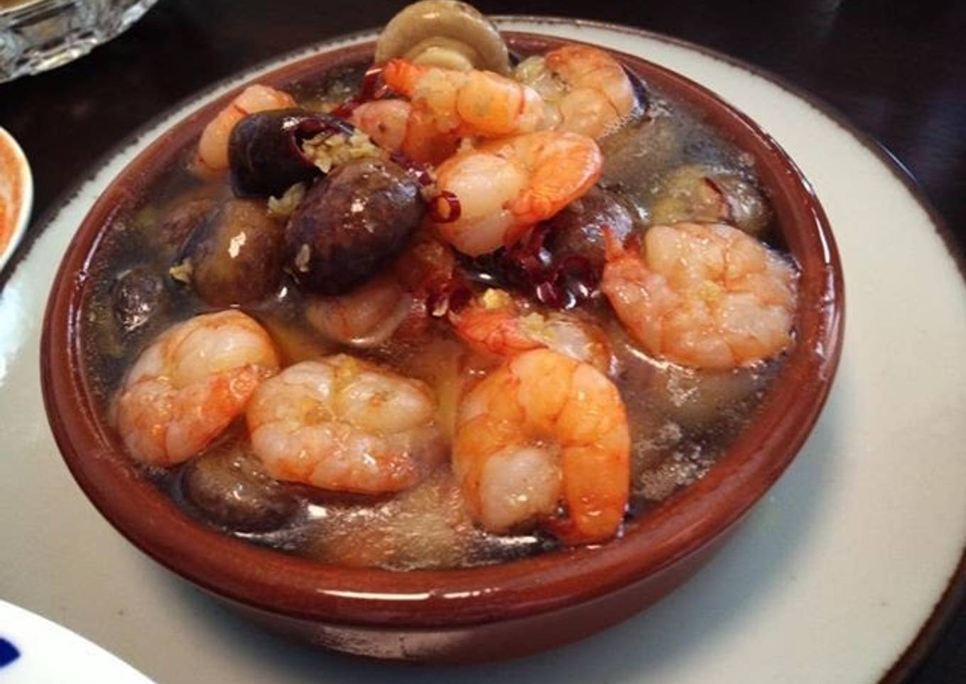 Easy Prawn and Mushroom Ajillo