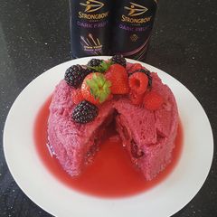 A picture of Dark Fruits Summer Pudding.