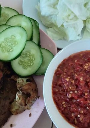 Foto resep Sambal Pecel Lele