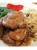 Moroccan-Style Chicken Thigh Simmered in Dried Fruit