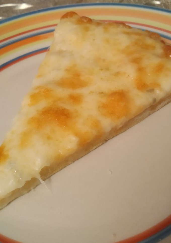 Una foto de Pizza 4 quesos con Thermomix