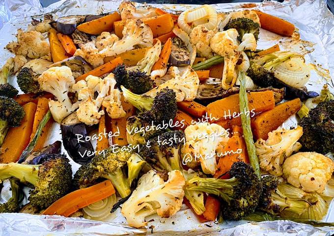 Roasted Vegetables with Herbs