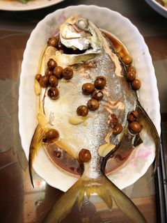 清蒸破布子紅沙魚/簡易料理 的食譜成品照片