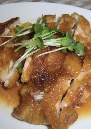 A picture of Fried Chicken Breast in Ginger Pork Style.
