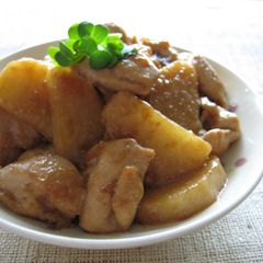 A picture of Teriyaki-Style Chicken and Yam.