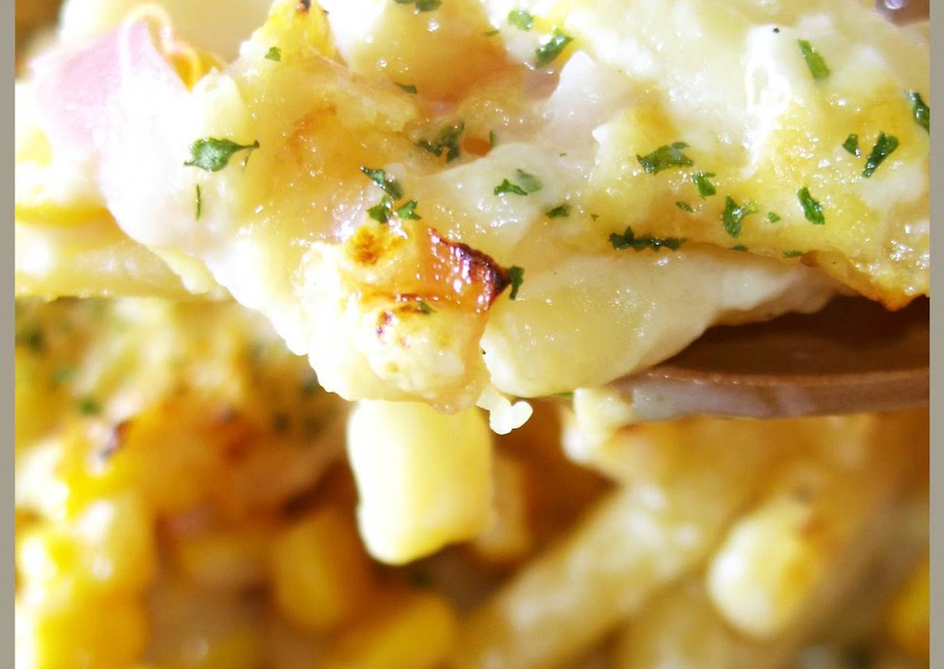 Easy Macaroni au Gratin with Soy Milk