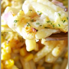 A picture of Easy Macaroni au Gratin with Soy Milk.