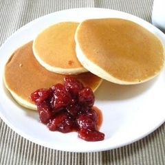 A picture of Puffy Rice Flour Pancakes.