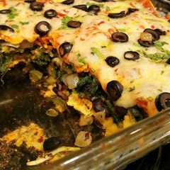 A picture of Enchilada Casserole.
