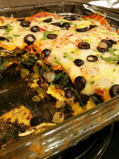 A picture of Enchilada Casserole.