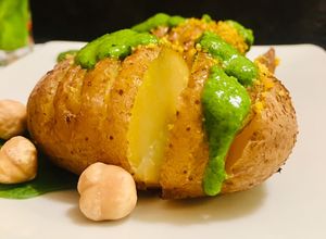 Foto di Patate allo spinacino nocciolato