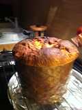 Traditional milanese panettone