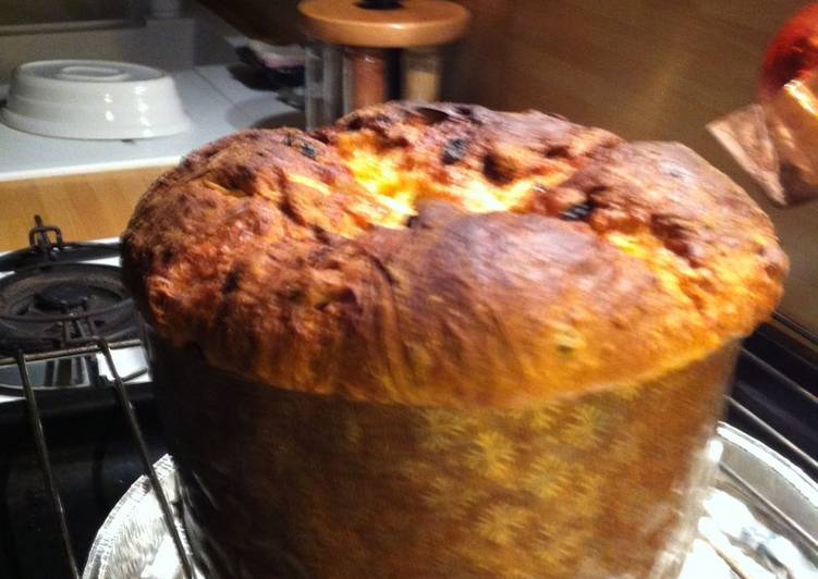 Steps to Make Quick Traditional milanese panettone
