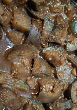 Foto resep Terong Bumbu Kacang (Badzinjan)