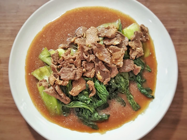 Cara Mudah Membuat Resep Pokcoy Cah Daging Sapi Anti Ribet, Lezat