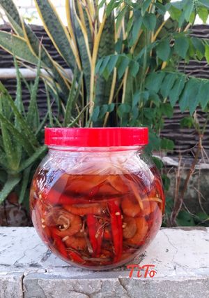 Hình của món Mắm tép miền Tây.