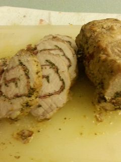 A picture of Roasted Porchetta.