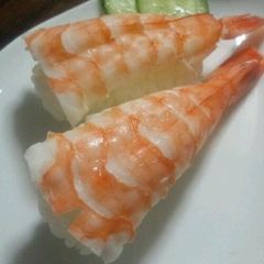A picture of The Ever-Popular Shrimp Sushi.