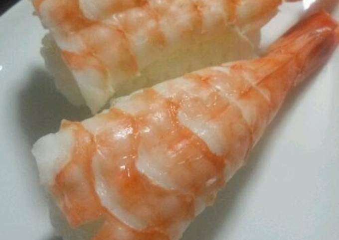 The Ever-Popular Shrimp Sushi