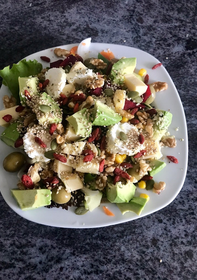 Una foto de Ensalada