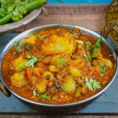 A picture of Alwar ki aloo ki sbji.